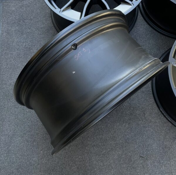 SET (4) 20 INCH WHEELS TOYOTA TUNDRA TRD 2022-2025 GENUINE OEM MATTE BLACK 65196 - Image 4